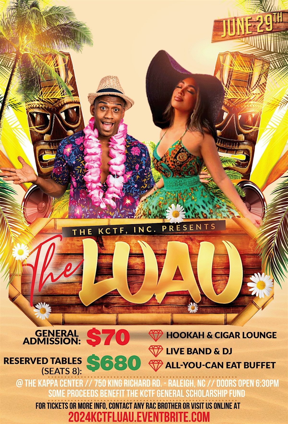 The 2024 Luau: Presented by the KCTF, Inc.