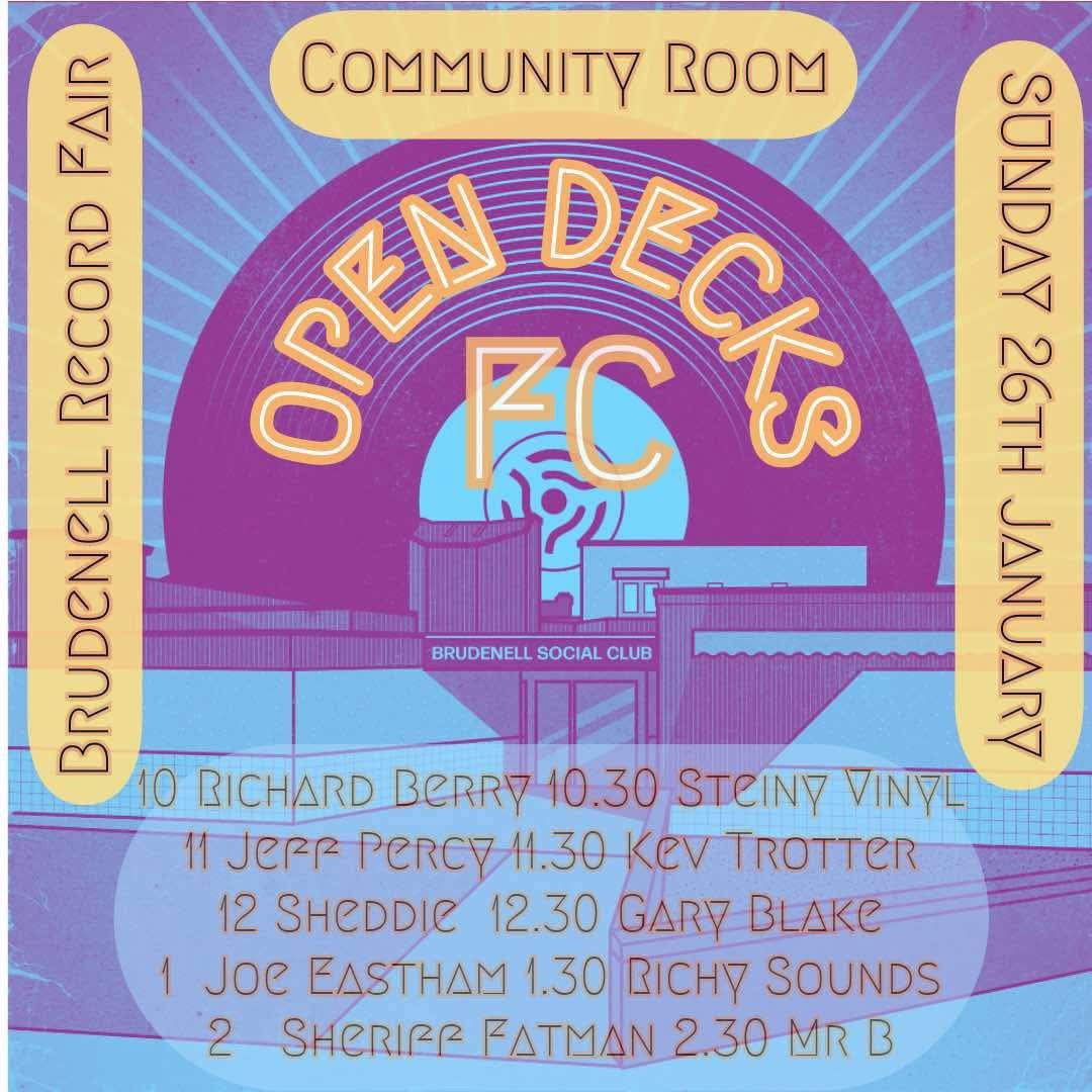 Open Decks & Record Fair