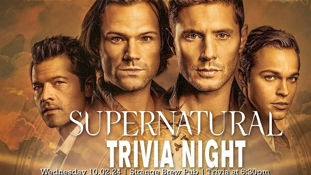 Supernatural Trivia Night