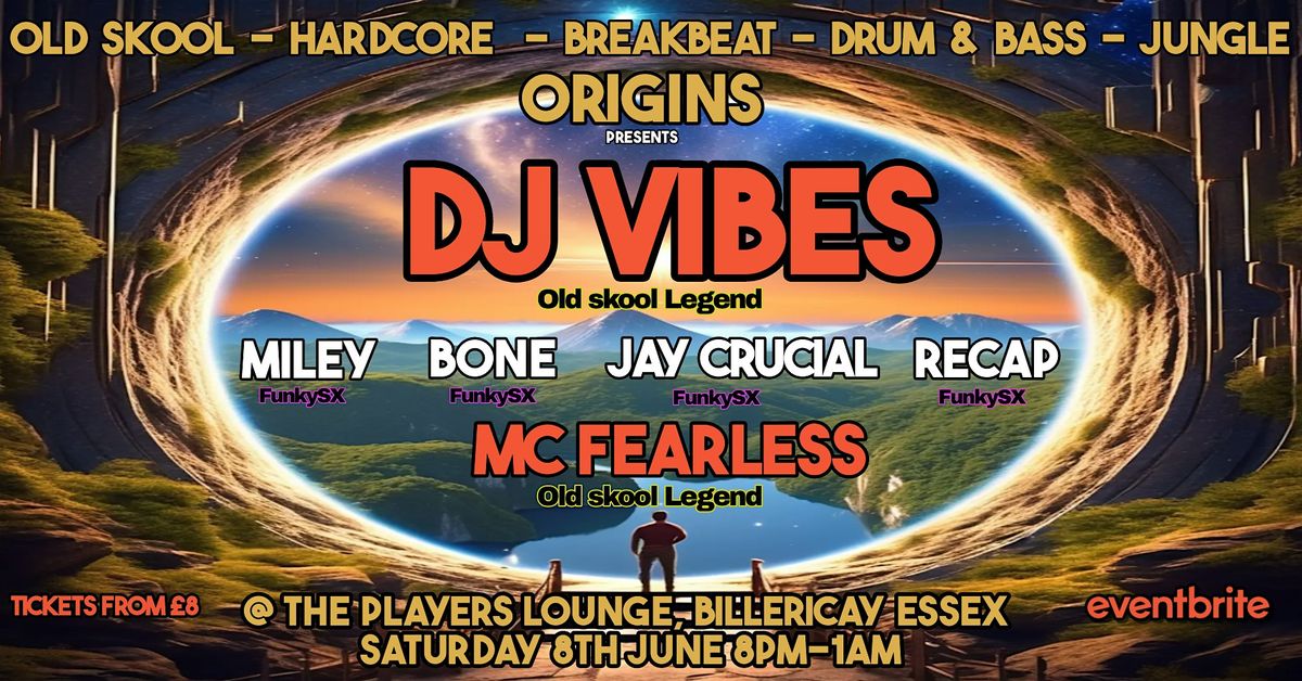 ORIGINS - Join us on a Journey to worlds of Drum & Bass, Rave & Old Skool!