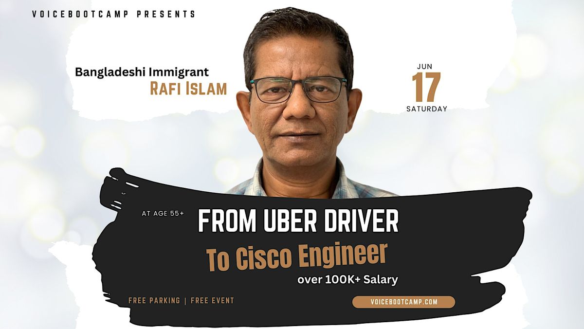 Learn how 2-Uber drivers prepared for $100K+ jobs in IT & Get up $20K grant