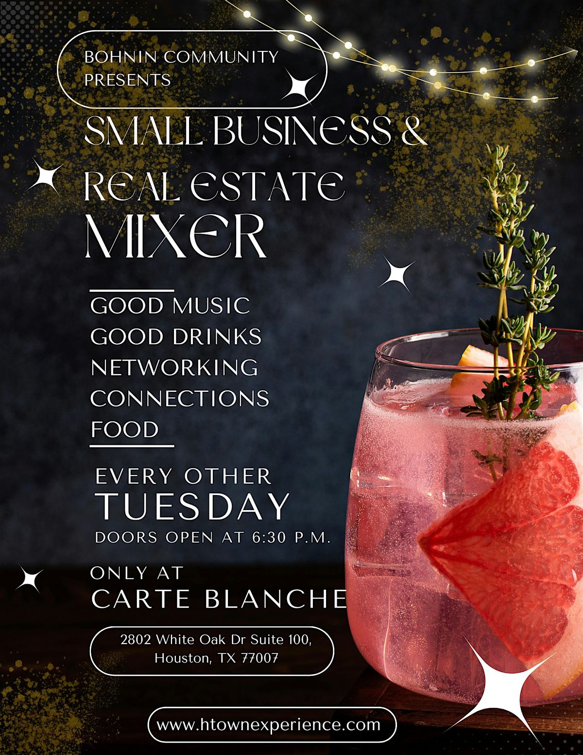 Small Business and Real Estate Networking Mixer: Partner With Us!