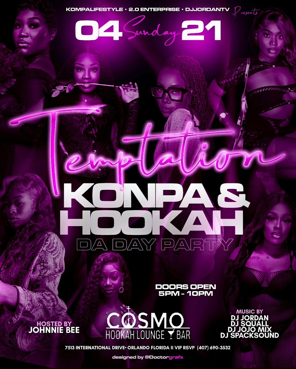 Temptation "Konpa Day Party"