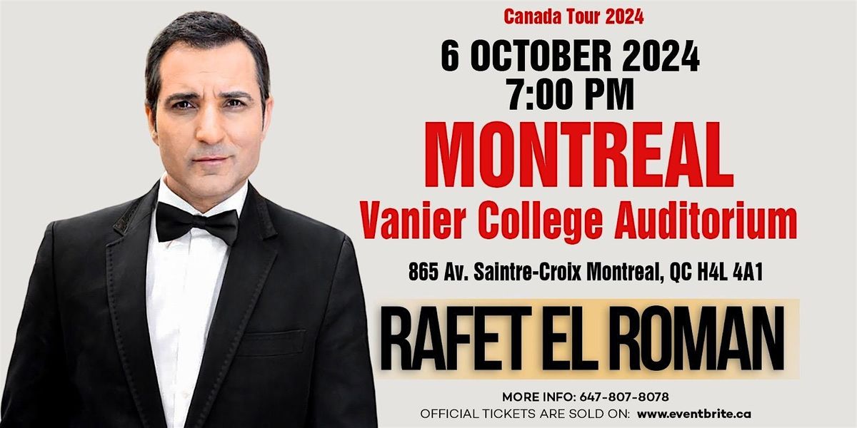 RAFET EL ROMAN MONTREAL