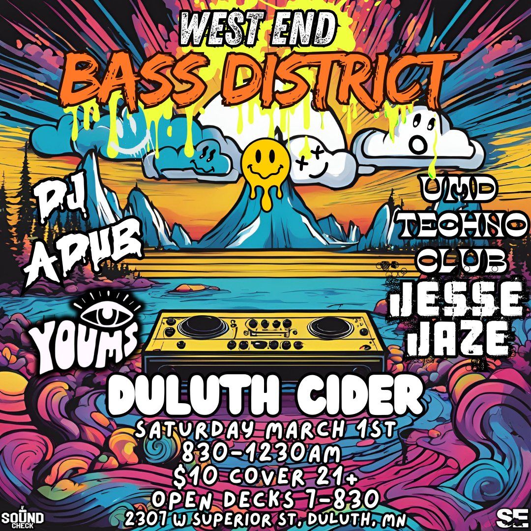 West End Bass District EDM Night