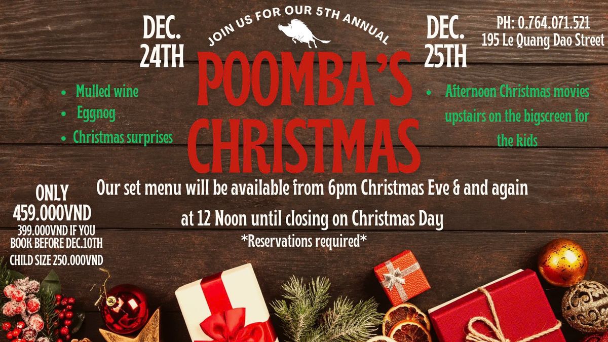 Poomba's Smokehouse 5th Annual Christmas Celebration