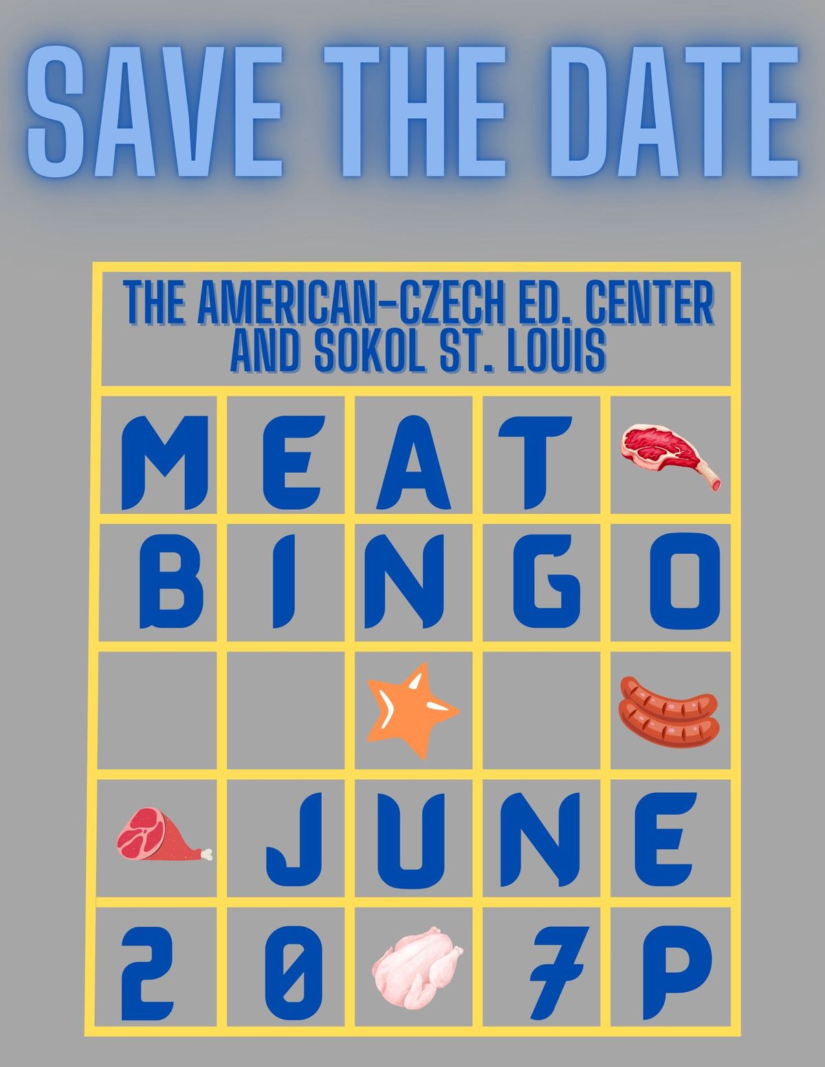 Meat Bingo at the ACEC!