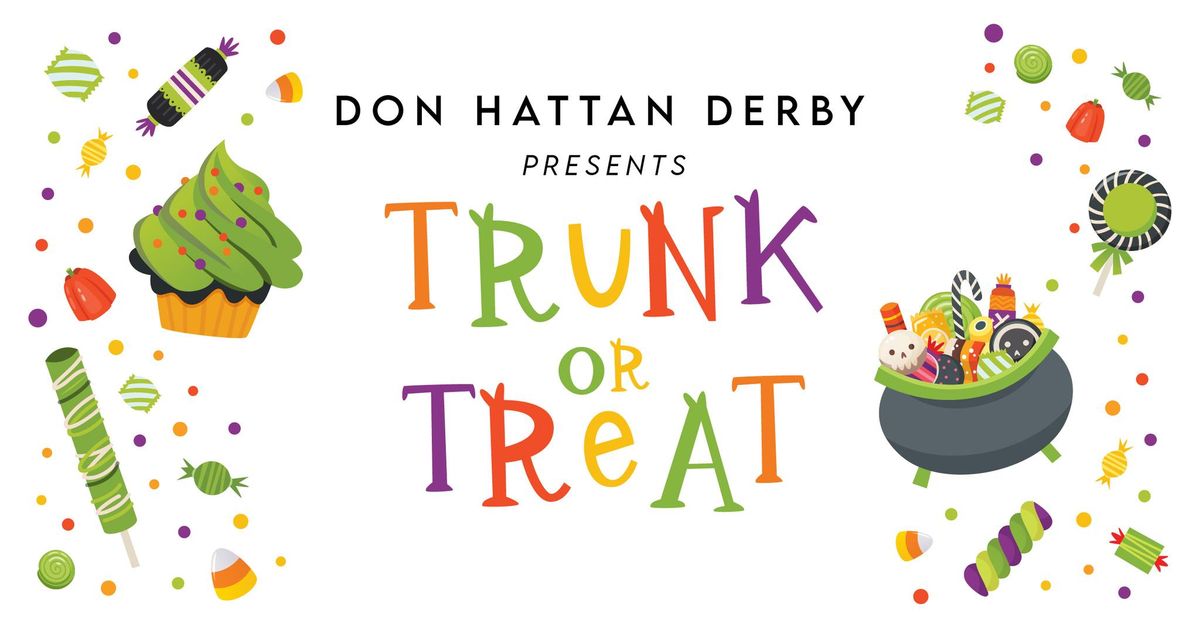 Trunk-or-Treat at Don Hattan Derby