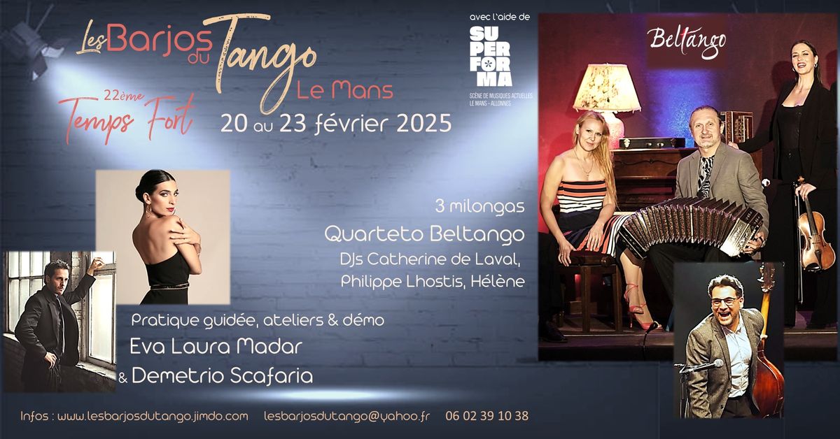 22\u00e8me Temps Fort Tango 2025 au Mans