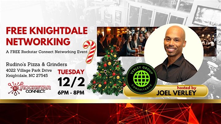 Free Knightdale Networking powered by Rockstar Connect (December)