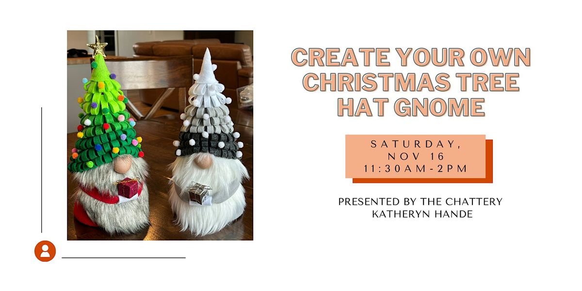 Create Your Own Christmas Tree Hat Gnome  - IN-PERSON CLASS