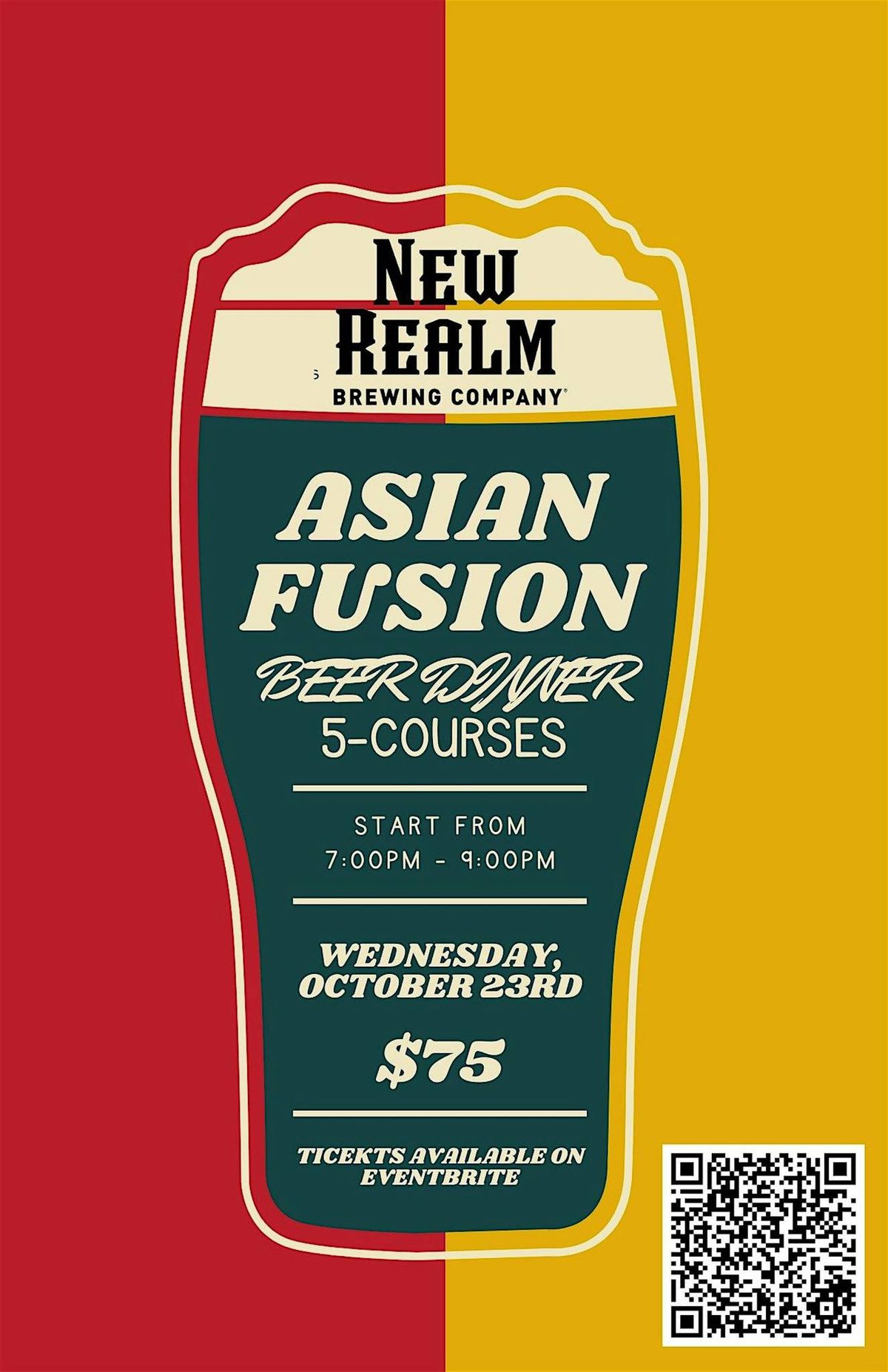 Asian Fusion Beer Dinner