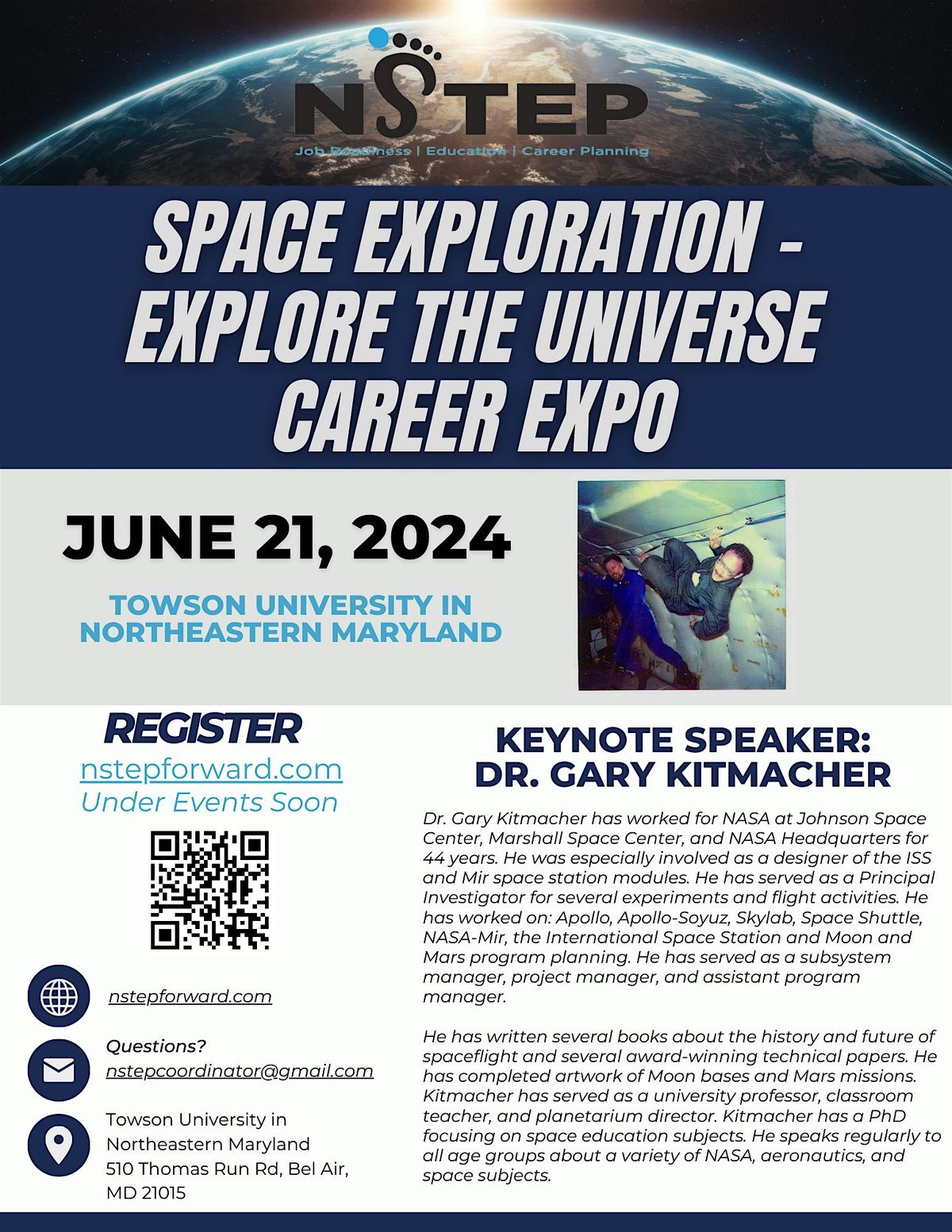 Space Exploration - Explore the Universe Career Expo