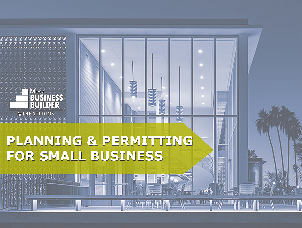 Planning & Permitting for Small Business