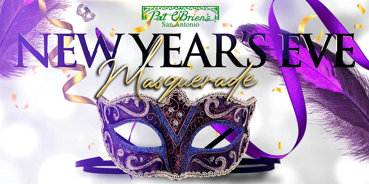 New Year's Eve Masquerade at Pat O'Brien's - VIP OPEN BAR Experience
