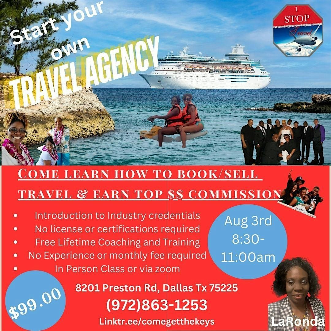 Start your own Travel Agency