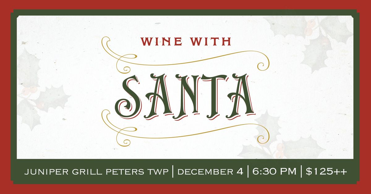 Wine with Santa