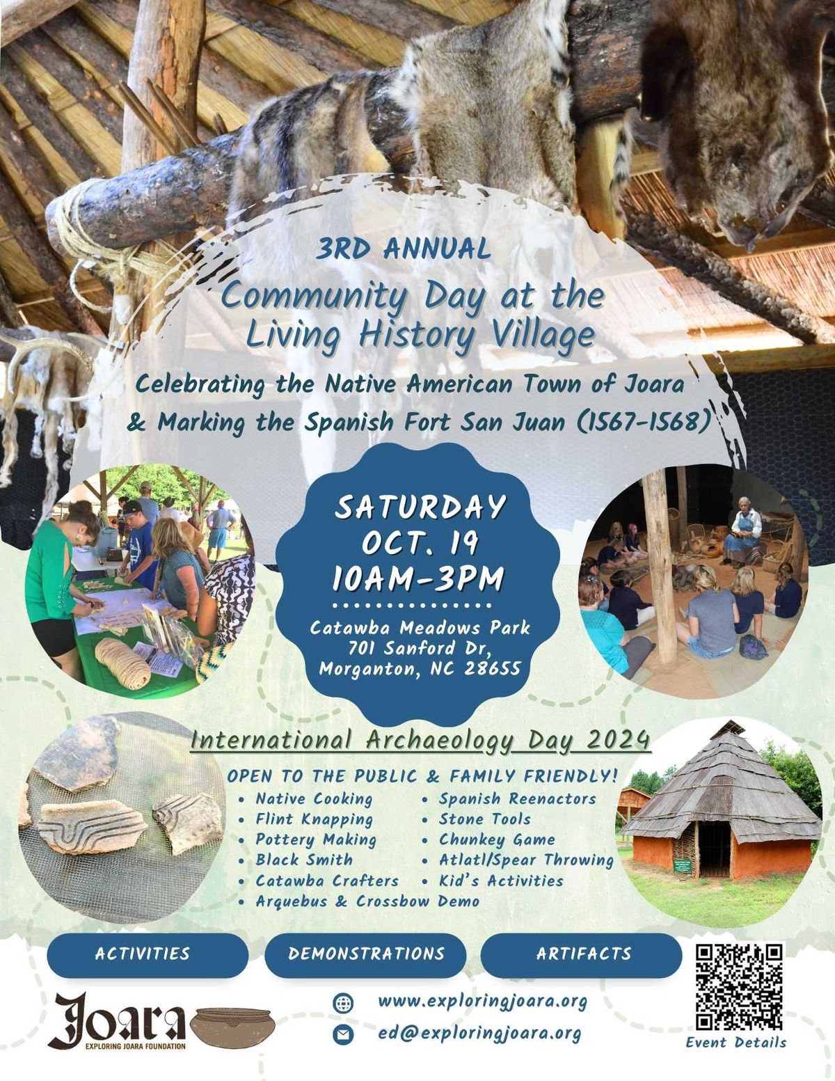 3rd Annual Community Day at the Living History Village