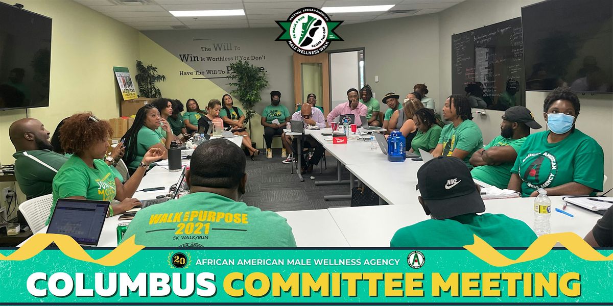 2025 Black Men's Wellness Day - Columbus Committee Meeting