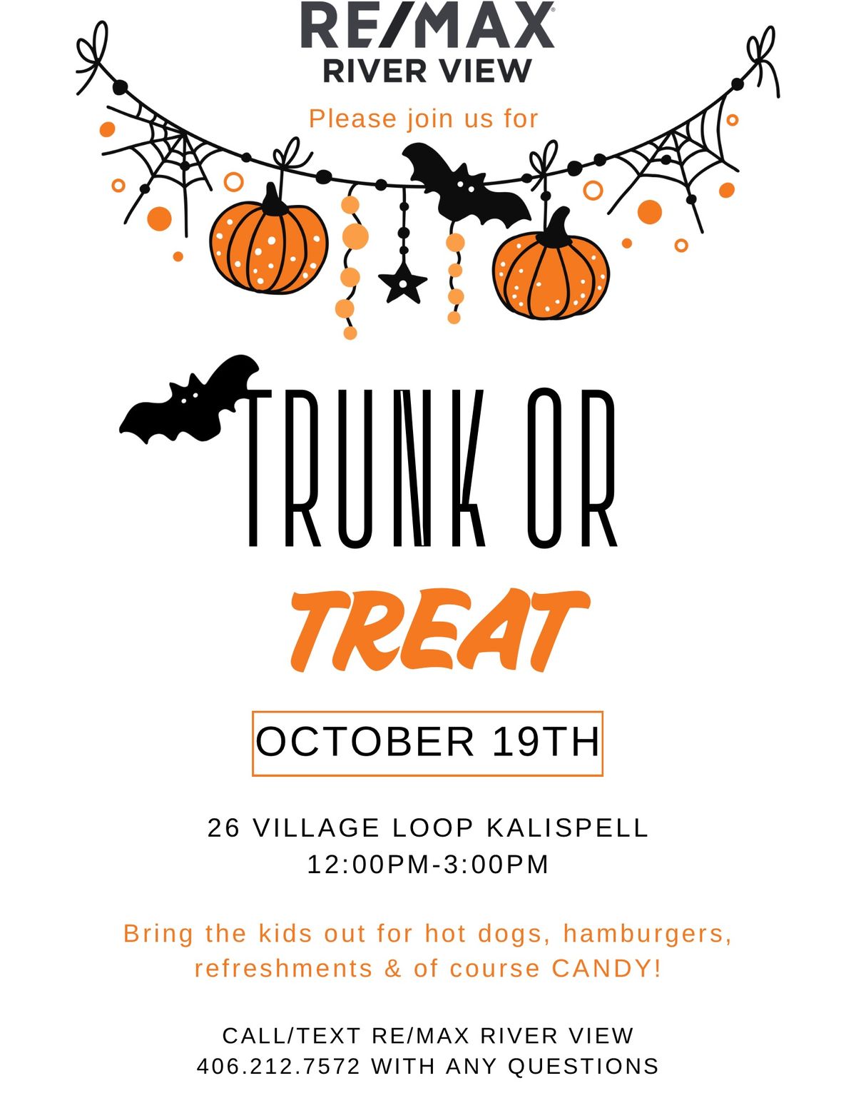 TRUNK OR TREAT \ud83c\udf83\ud83d\udc7b\ud83e\udd16\ud83d\udc80(FREE EVENT)\u203c\ufe0f