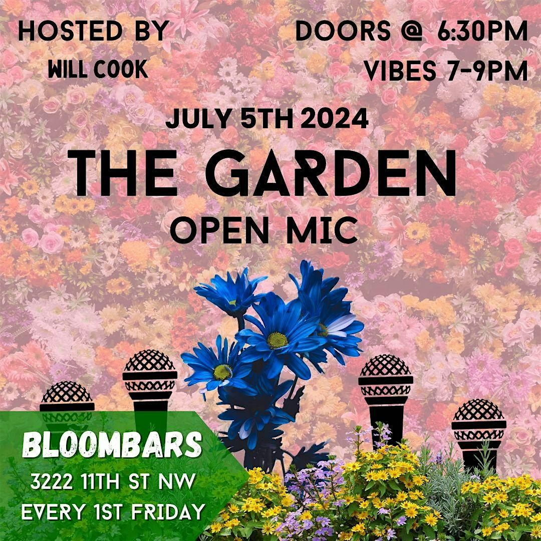 The Garden Open Mic at Bloombars
