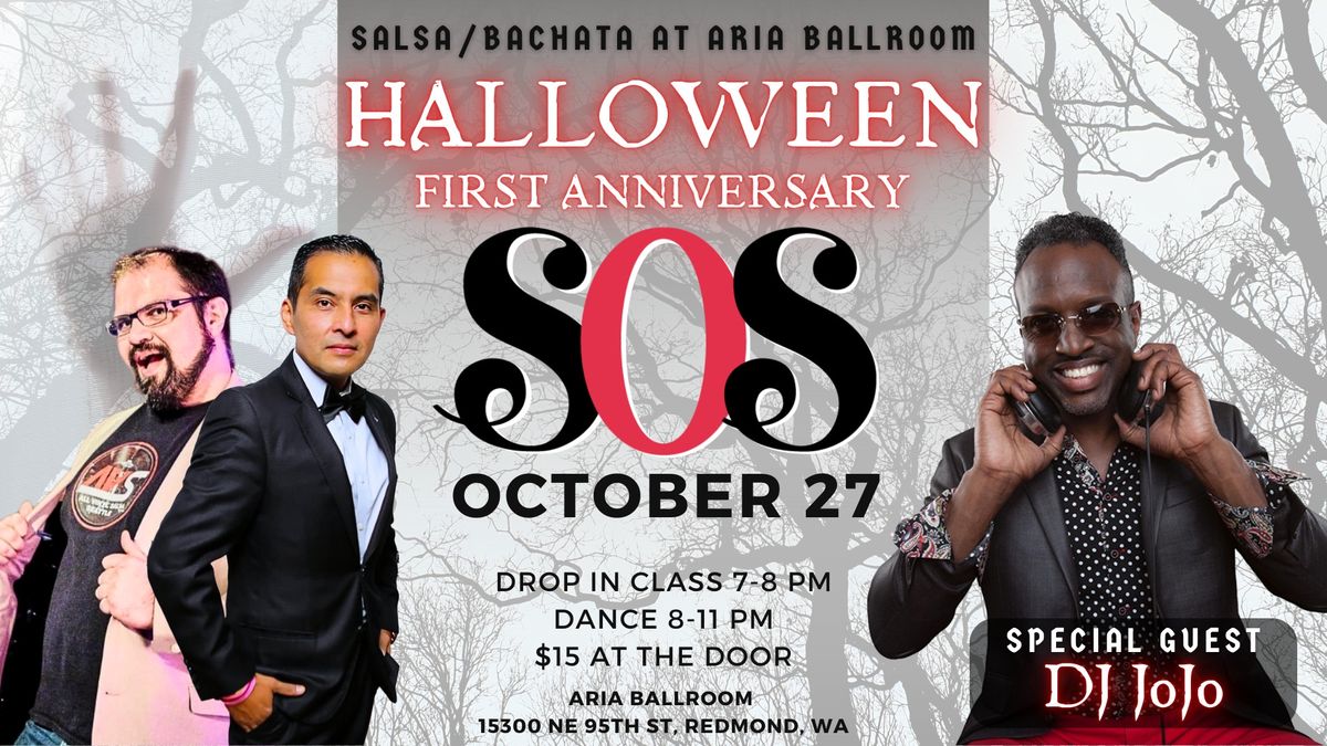 eSOeS - Halloween\/First Anniversary October 27th Salsa\/Bachata at Aria Ballroom