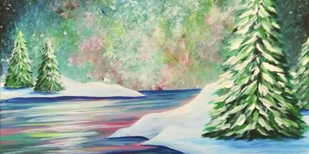 Frosty Waters - Paint and Sip by Classpop!\u2122