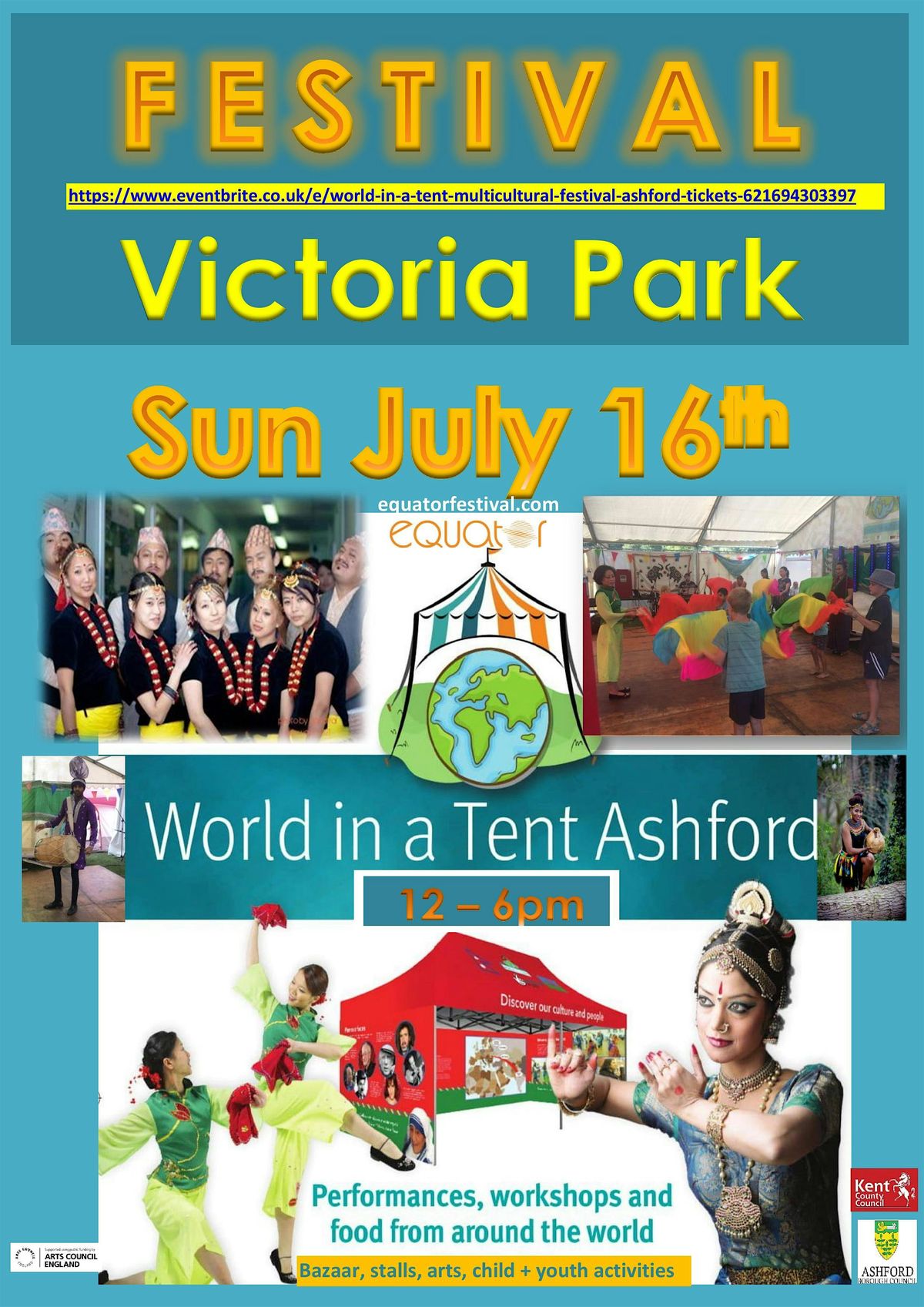 World in a Tent multicultural Festival Ashford 2024