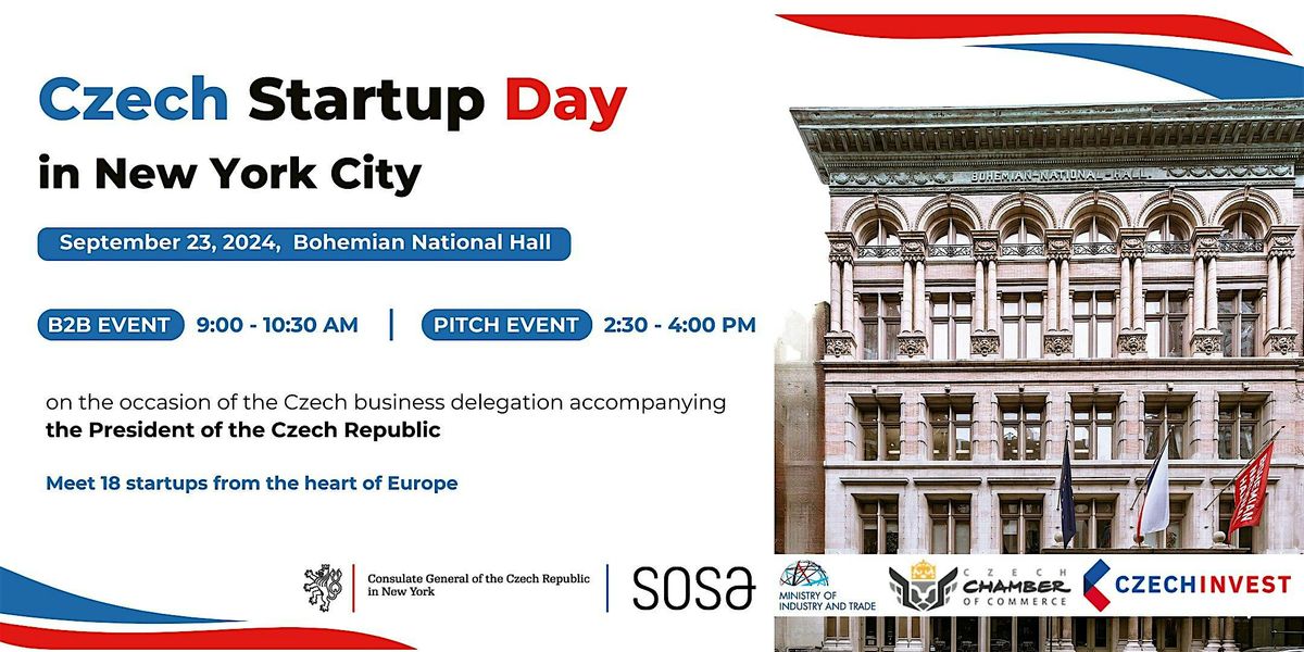 Czech Startup Day in New York City