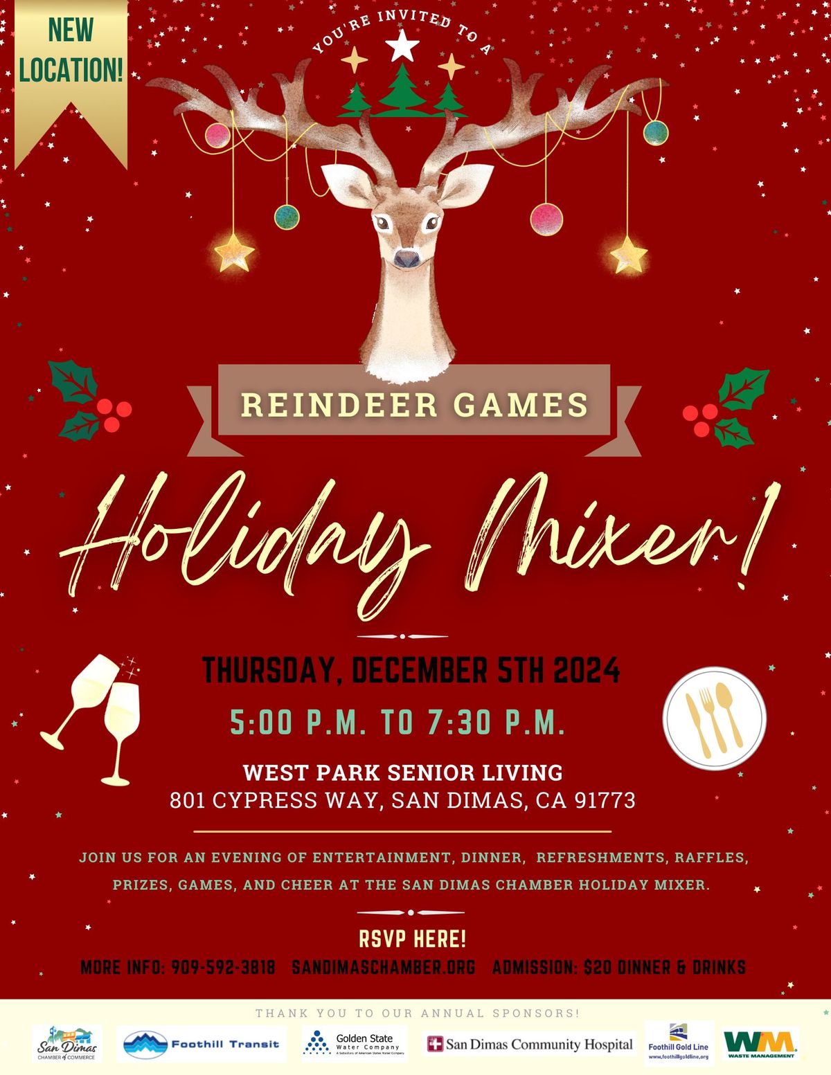 Reindeer Games Holiday Mixer 