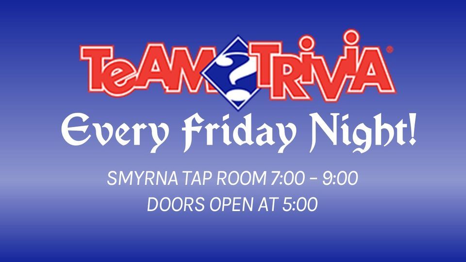 Team Trivia Fridays