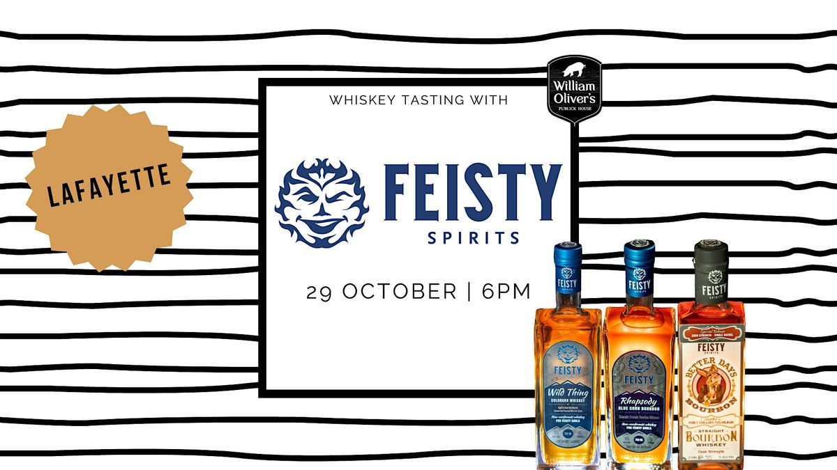 Feisty Spirits Whiskey Tasting