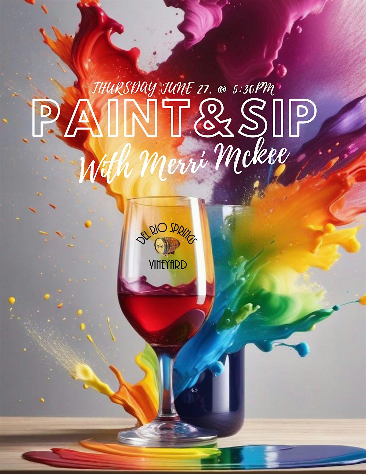 Paint & Sip with Merri Mckee