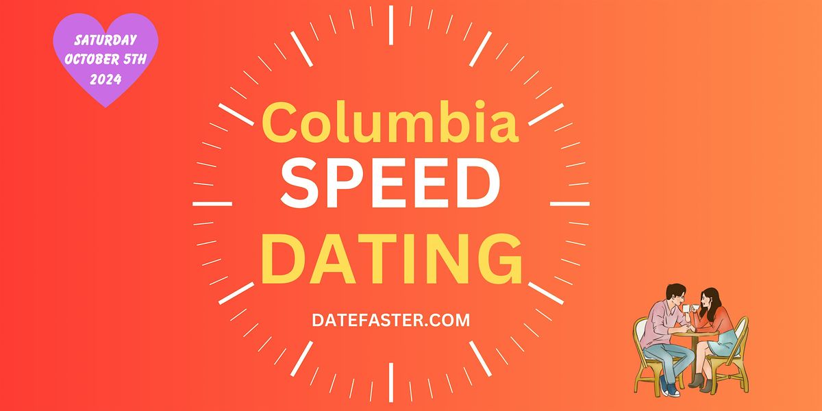 Speed Dating Columbia Singles 24-39