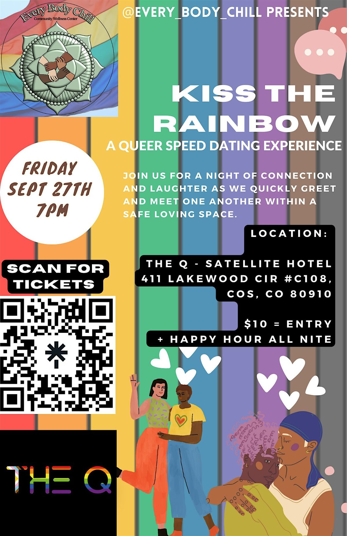 Kiss the Rainbow - A Queer Speed Dating Experience