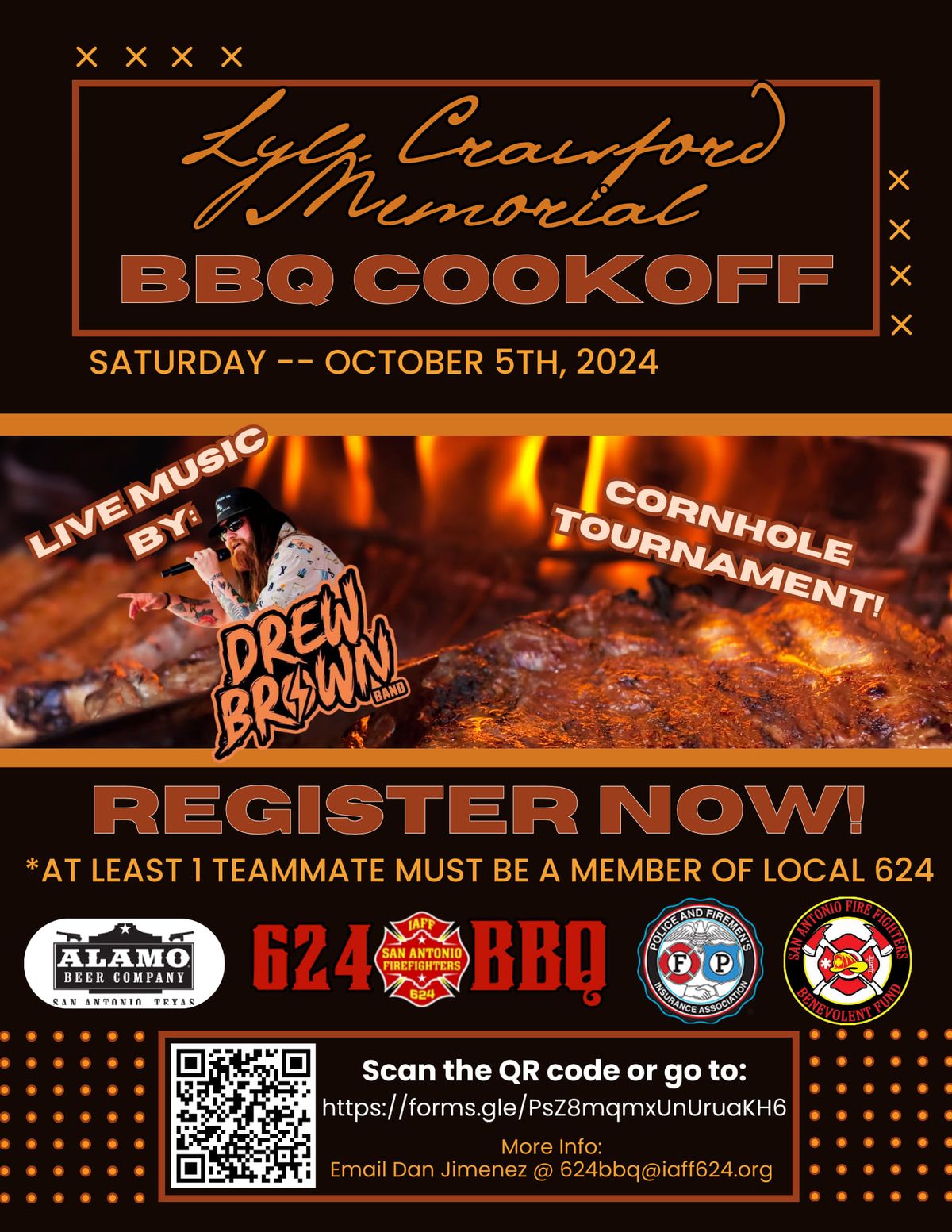 The San Antonio Professional Firefighters Lyle Crawford Memorial BBQ Cookoff