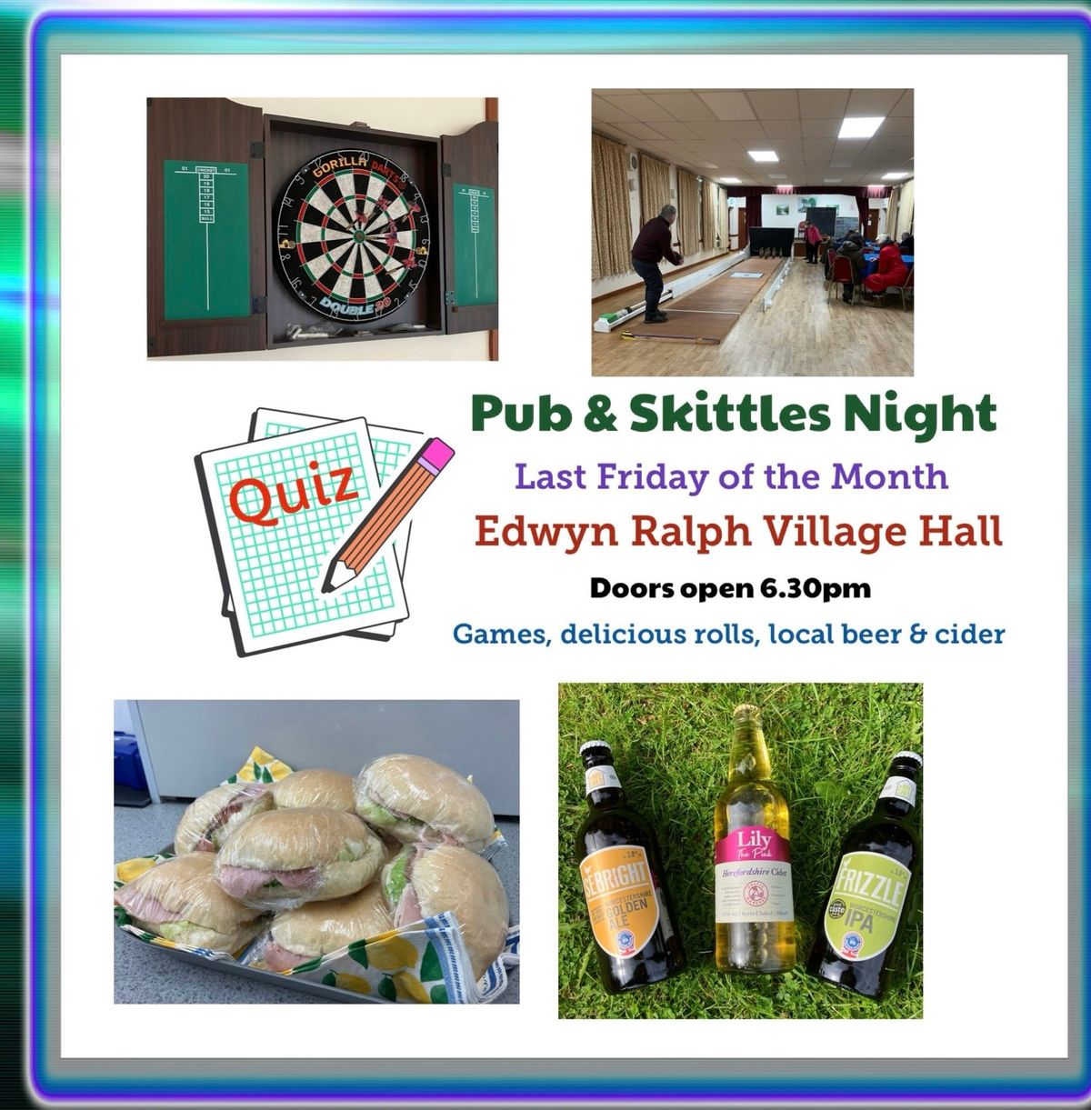 Pub and Skittles Night 