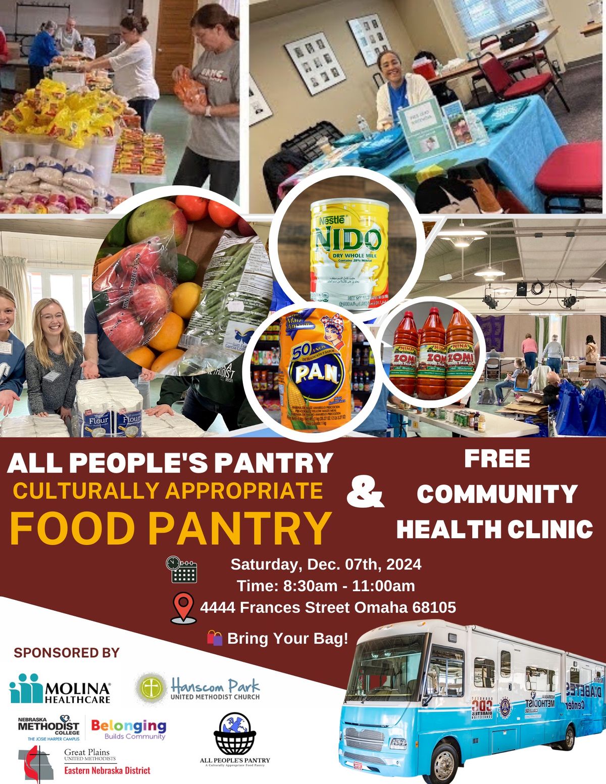 A Culturally Appropriate Food Pantry And Free Community Health Clinic