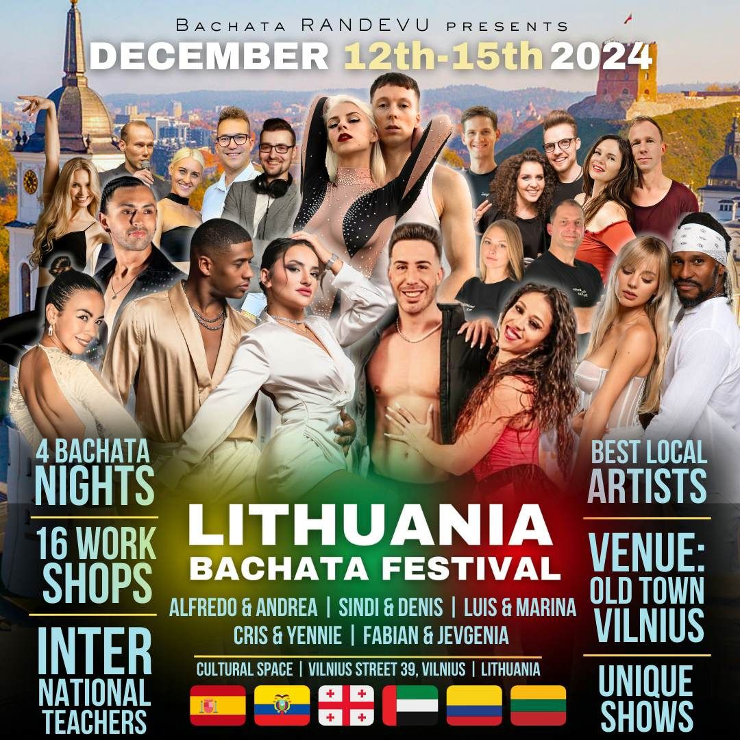 LITHUANIA Bachata Festival 2024 - promo code GOS173