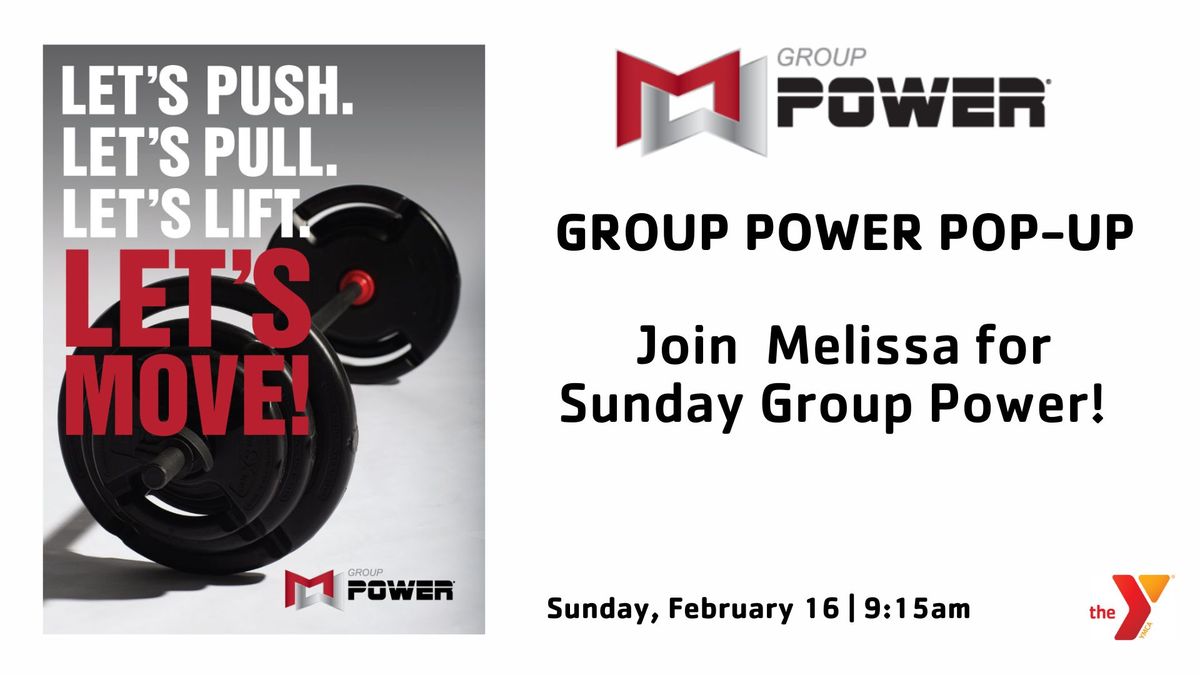 Sunday Group Power Pop-Up