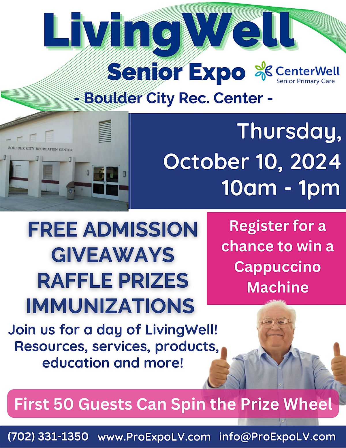 Livingwell Senior Expo - Boulder City Rec. Center