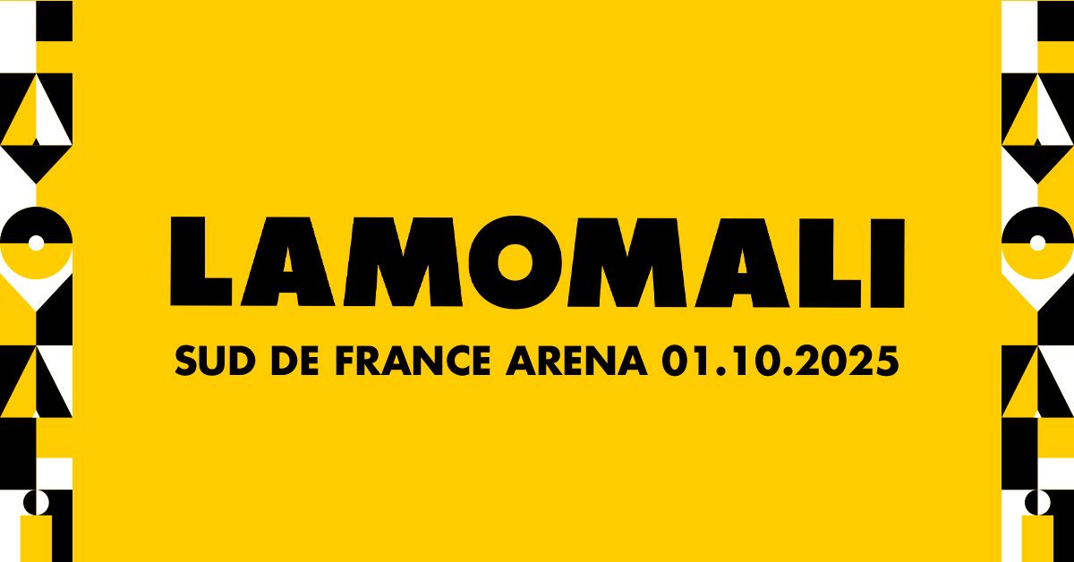 LAMOMALI \u00e0 la Sud de France Arena de Montpellier