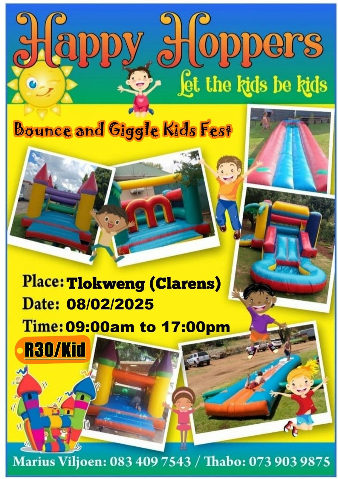 Happy Hoppers Bounce and Giggle Kids Fest