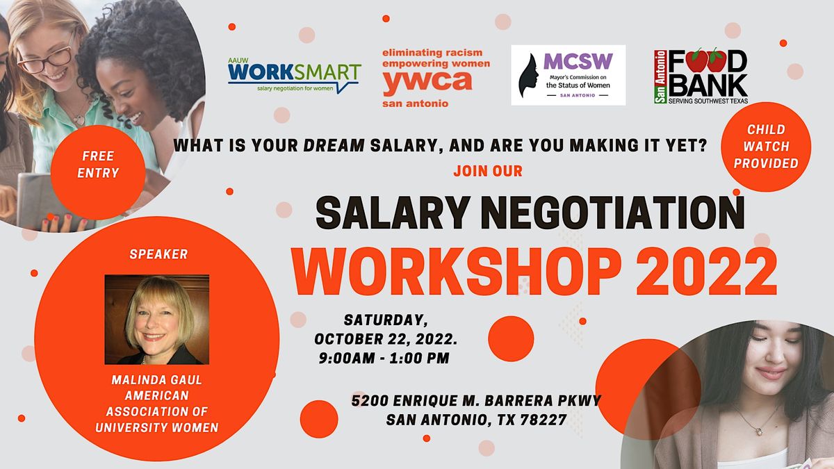 Salary Negotiation Workshop October 2022, 5200 Enrique M. Barrera Pkwy