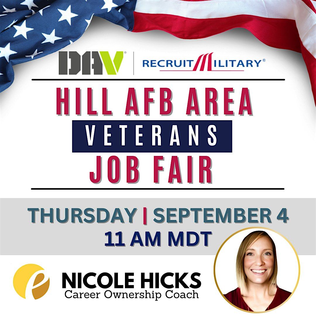 Hill AFB Area Veterans Job Fair