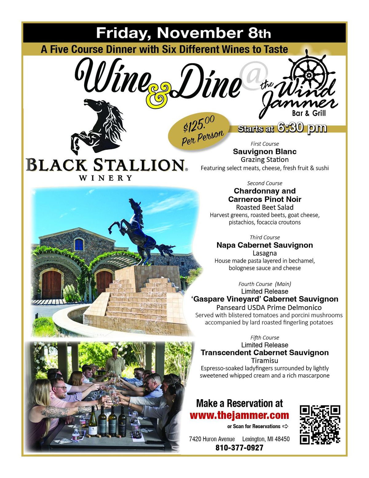 Black Stallion Winery Dinner