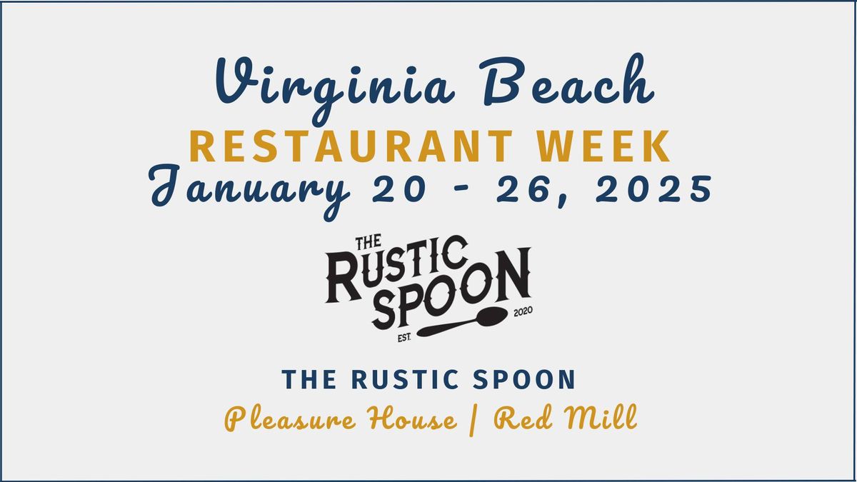 Virginia Beach Restaurant Week at The Rustic Spoon