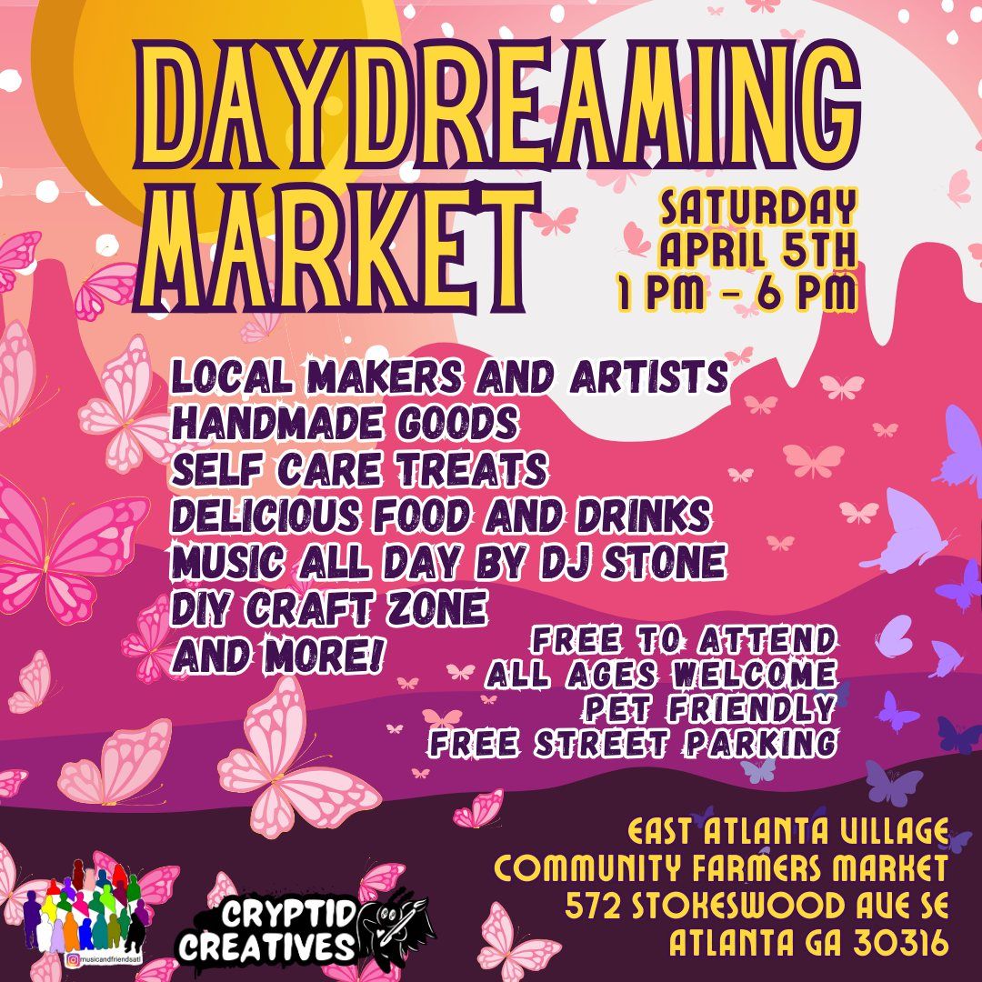 Daydreaming Market: Handmade Goods and Local Treats!