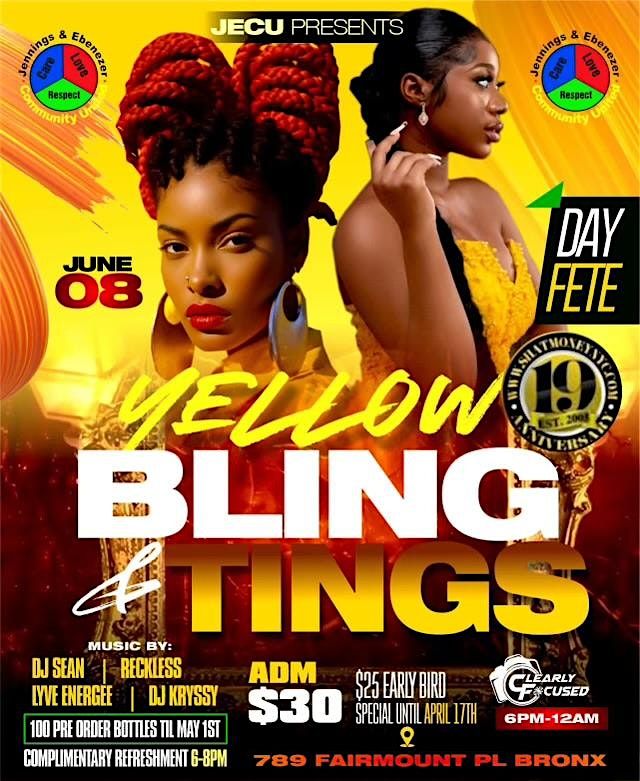 JECU Yellow Bling & Tings