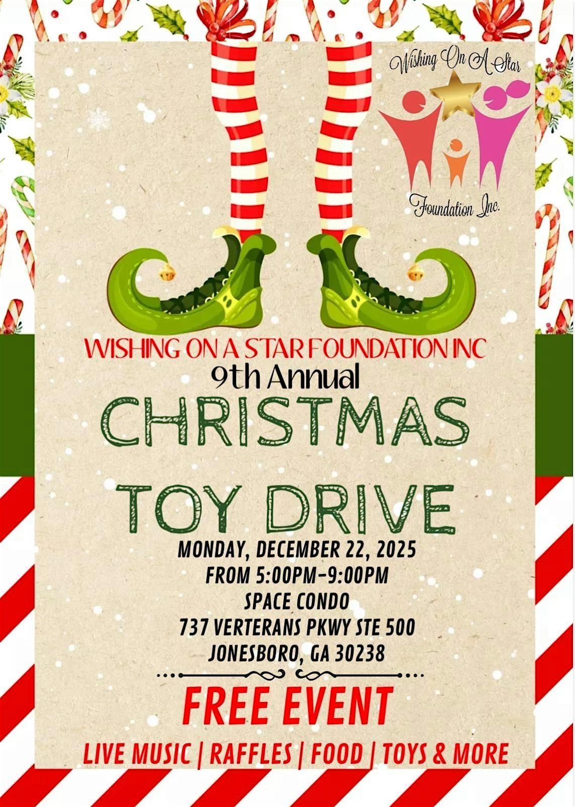 Wishing On A Star Foundation Inc 9th Annual Christmas Toy Giveaway